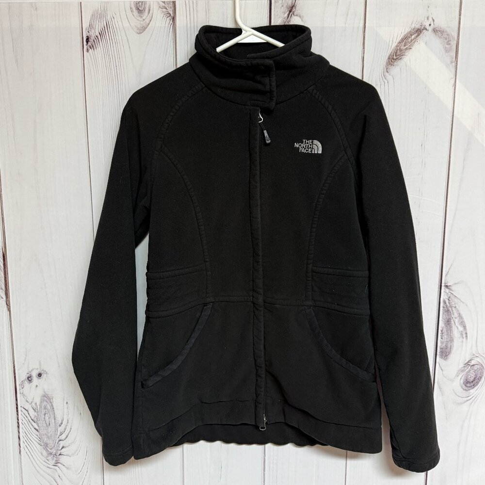 The‎ North Face Fleece-Lined Full-Zip Jacket Women’s M Black GUC